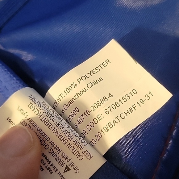 Captain‎ Marvel backpack - Picture 6 of 6